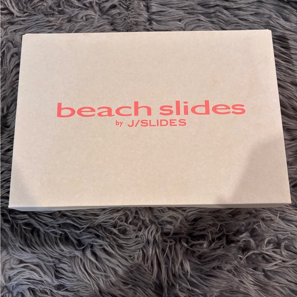 J/SLIDES White Double Strap Sandals - Picture 3 of 3